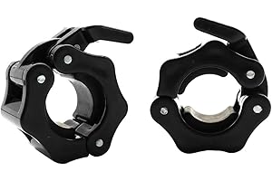 Barbell Clamps Dumbbell Spinlock Collars Clips 25mm Standard Weight Lifting Dumbbell Barbell Bar Quick Release Lock Buckle 1 