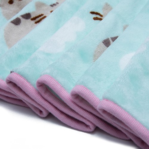 Pusheen The Cat Soft Fleece Blanket Officially Licensed Pusheen Colorful Throw Featuring Pusheen Clouds Hearts Pricepulse