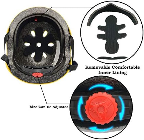 Skateboard helmet with adjustable air vents, suitable for scooters and rollers, priced at $19.99.