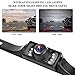 LeeKooLuu Reverse Camera and Monitor Kit License Plate Backup Camera Parking System for Car Vehicle Waterproof IR Night Vision 4.3 Display Guiden Lines