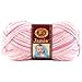 Lion Brand Yarn 881-200 Jamie Yarn, Pink Stripes