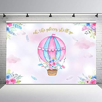 Amazon Com Mehofoto Up Up And Away Baby Shower Backdrop Hot Air Amazon Com Mehofoto Up Up And Away Baby Shower Backdrop Hot Air