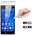 TEIROO Z3N Sony Xperia Z3 (Front + Back) Tempered Glass Screen Protectors Anti Fingerprint Bubble Free Shatterproof Shockproof Protective Skin Film for Sony Xperia Z3