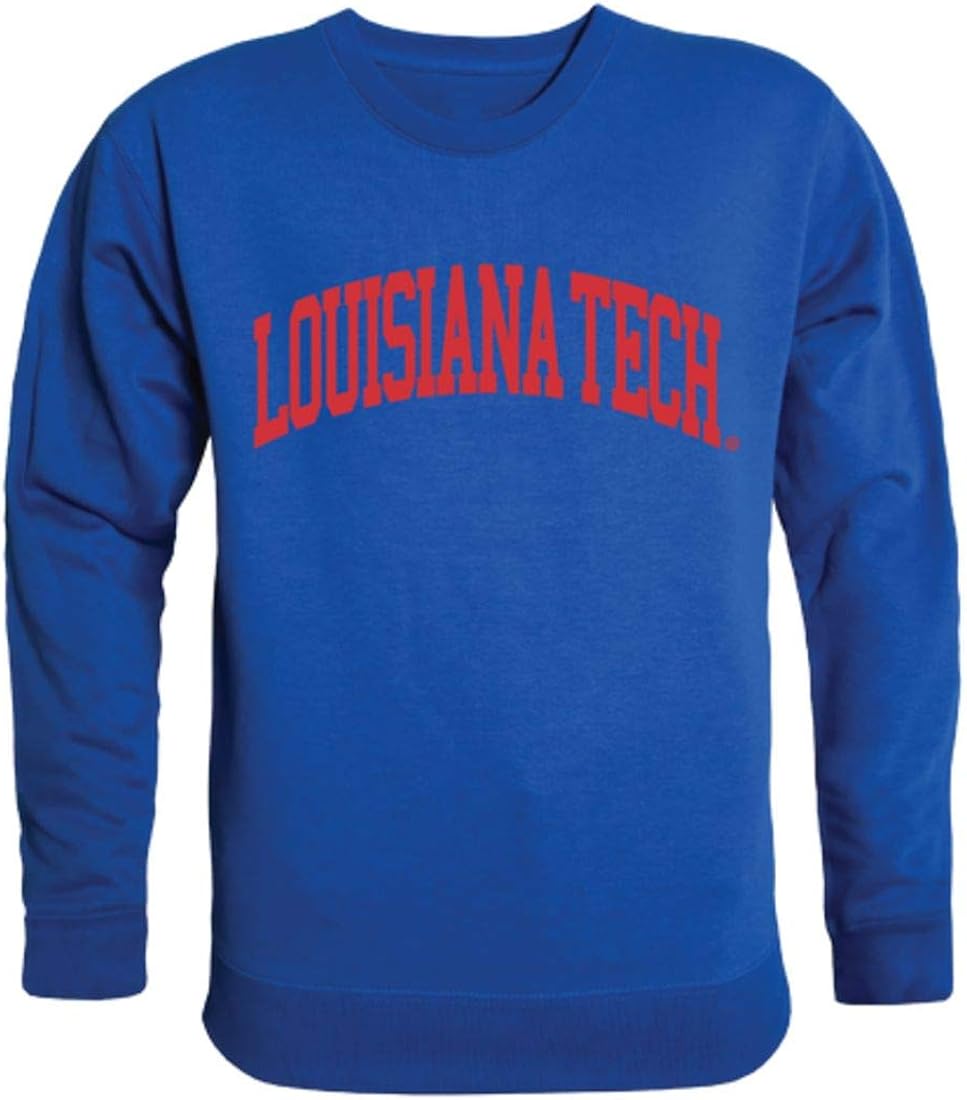 Louisiana Tech University Bulldogs Arch Crewneck Pullover Sweatshirt