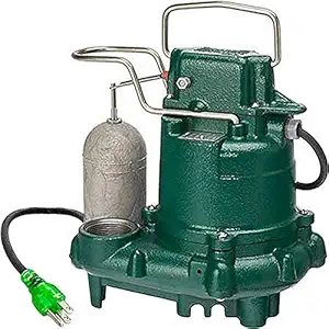 Zoeller M63 Premium Series 5 Year Warranty Mighty-Mate Submersible Sump Pump, 1/3 Hp (Pack of 2)