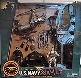 U.S. Navy Seals Playset with Tower, Helicopter, Watercraft and 2 figures
