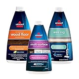Bissell Crosswave, Combo 3 Pack Multi-Surface, Wood Floor & Area Rug Formula