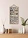Honey Dew Gifts Wall Hanging Decorative Wood Sign, Enjoy the Little Things in Life for Someday You Will Realize They Were the Big Things 5 inch by 10 inch, Wall Home Decor, 75409