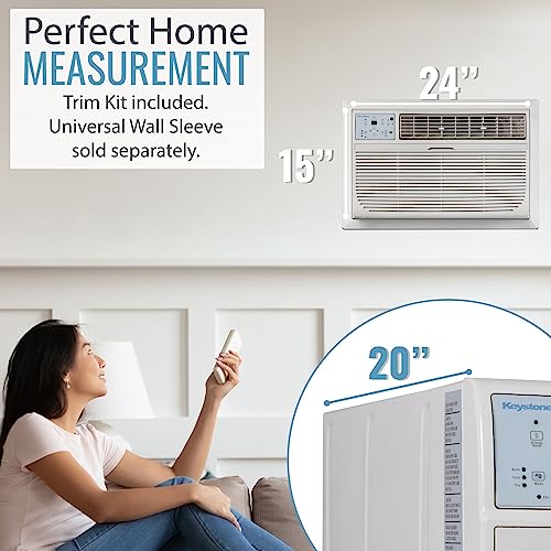 Keystone Energy Star 12,000 BTU 230V ThroughtheWall Air Conditioner