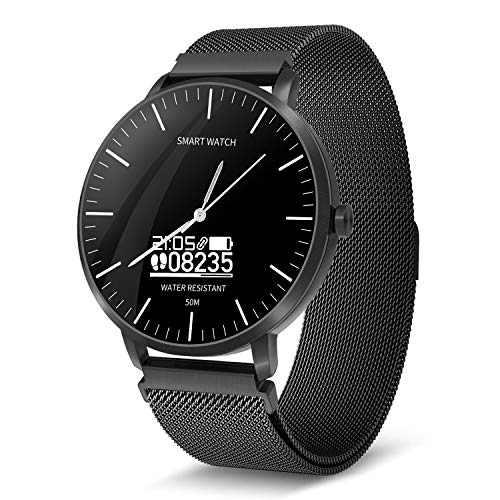 BingoFit Surf Smartwatch Sport Smartwatch Touchscreen Fitness Tracker Quartz Analog Wristwatch for Men Women 50M Water-Resistant Activity Tracker Health Monitor Watch for Android&iPhone - Thumbnail 5