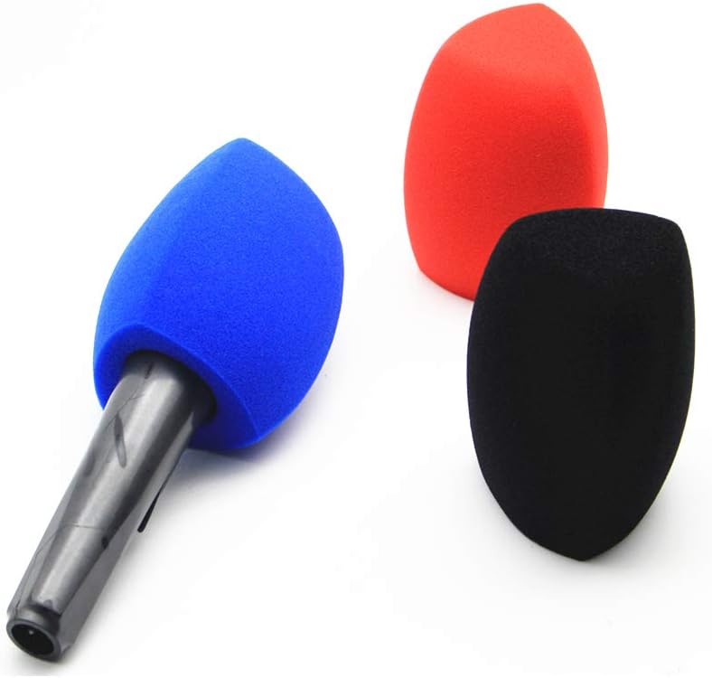 Saidbuds Foam Microphone Windscreen Large Mic Foam Cover Windshields