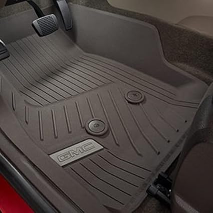 Gm Accessories 84056629 Front Floor Liners In Cocoa With Gmc Logo