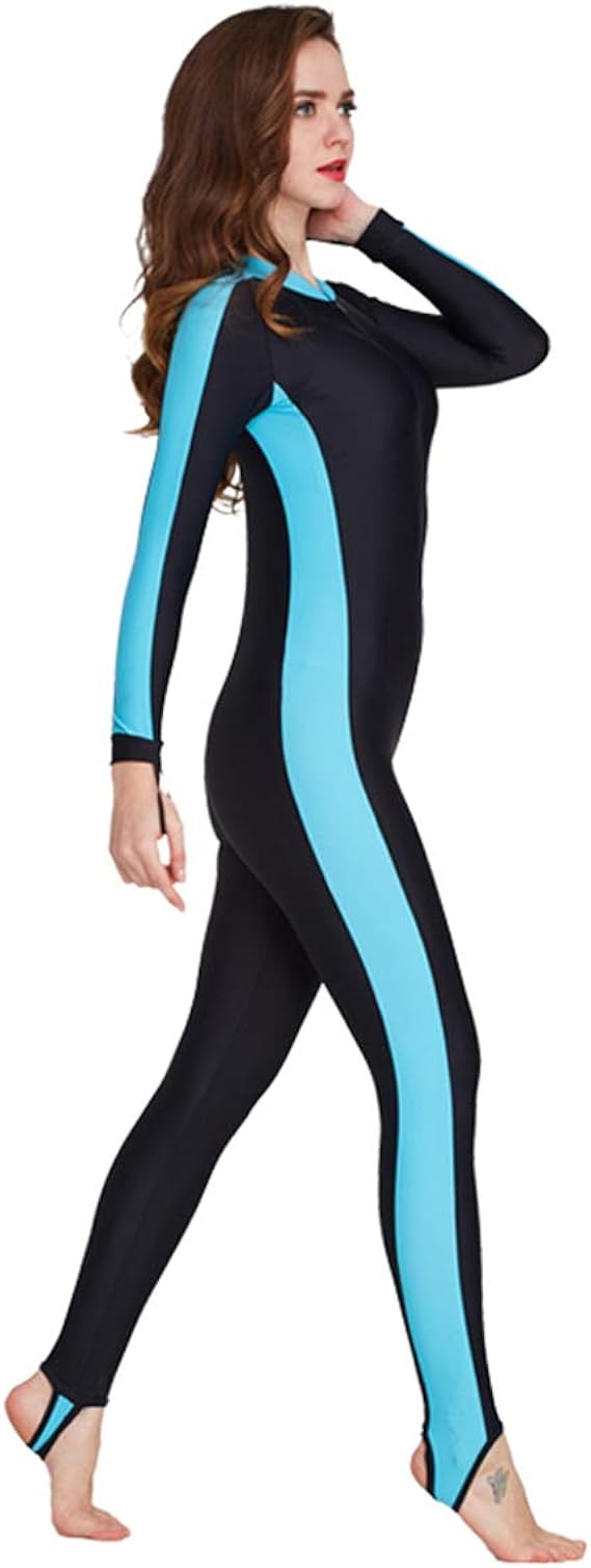Women's Full Length Wetsuit One Piece, Thin section Retains