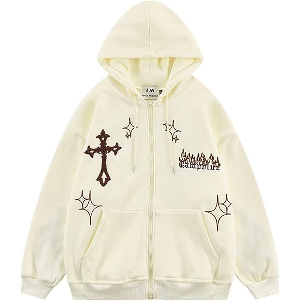 ＿ℋ＿ EMBROIDERED TEXT HOODED SWEATSHIRT - Gray marl | ZARA United