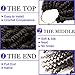 2 Packs Spring Twists Synthetic Crochet Hair Extensions 12 inch 24 strands/pack Ombre Crochet Passion Twist Braids Fiber Fluffy Curly Twist Braiding Hair Bulk (4#)