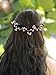 Missgrace Bridal Rose Gold Crystal Hair Vine Wedding Vintage Headpiece Women Leaf Headband Hair Accessory Wedding Hair Jewelry for Festival and Party- Bridal Hair Accessories for Bride