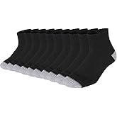 SoxDaddy Men’s 10Pack Athletic Socks,Comfy Cotton Full Cushion Casual Low Cut Socks