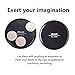 eBoot Black Anti-slip Gel Pads Sticky Cell Pads Non-slip Gel Mat Sticky Auto Gel Holder for Cellphone, Pad, Keys, 5 Packs