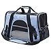 Peteme Airline Approved Pet Travel Carrier, Soft Sided Cat Carrier To The Vet/Road Trip For Kitten, Puppy, Guinea-pigs, Rabbit, Ferret