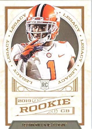 Amazoncom 2019 Panini Legacy 197 Trayvon Mullen Jr Rc