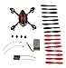Hubsan X4 H107C Quadcopter Spare Parts Crash Pack Black/Red