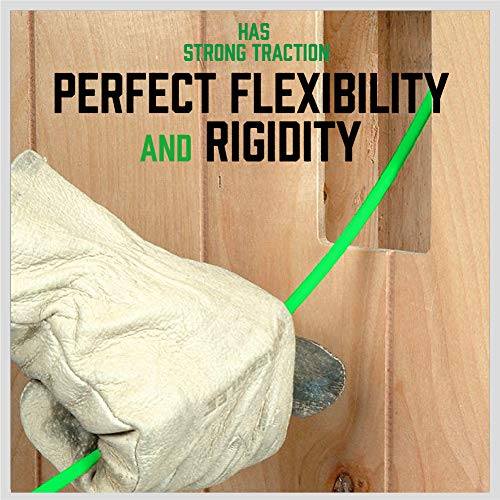 SWANLAKE 50' Fiberglass Running Wire Cable Coaxial Electrical Fish Tape Pull Push Kit