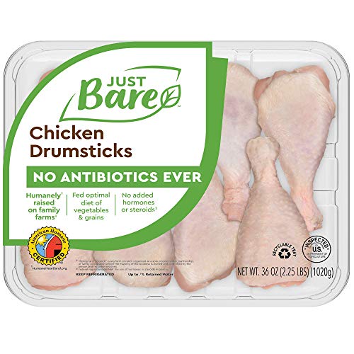 Just BARE Natural Fresh Chicken Drumsticks