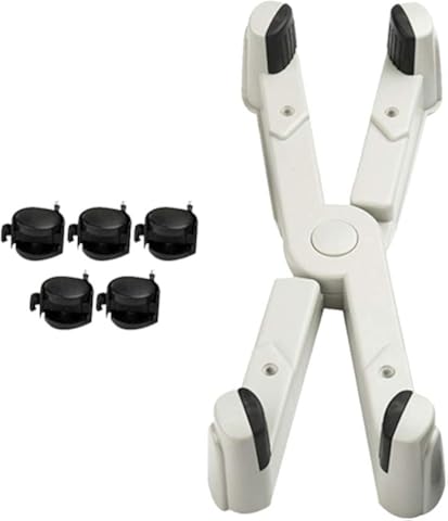 Gazechimp Computadora De Escritorio Móvil Funda CPU Soporte para Computadora Rolling Adjustable Cart Stand # 2 - Blanco