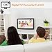 Epoch Making Digital Converter Box for Analog TV Live 1080P, Multifunctional HD Digital Box TV Converters Set Top Box, TV Box with Media Player Function Digital Channel Free