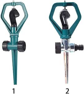 Gike Aspersores Riego automático Aspersor de Agua de Largo Alcance
