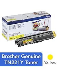 Cartucho estándar para tóner de Impresora Brother, serie TN221X, Amarillo