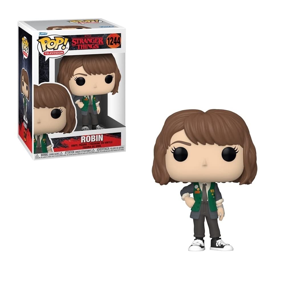 Funko POP! TV: Stranger Things - Robin - Collectable Vinyl Figure - Gift Idea - Official Merchandise - Toys for Kids & Adults - TV Fans - Model Figure for Collectors and Display