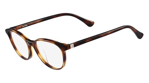 Calvin Klein Platinum – CK5917, Rund, Acetat, Damenbrillen, HAVANA(214), 47/15/135
