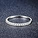 EAMTI Silver Wedding Engagement Eternity Ring (4)