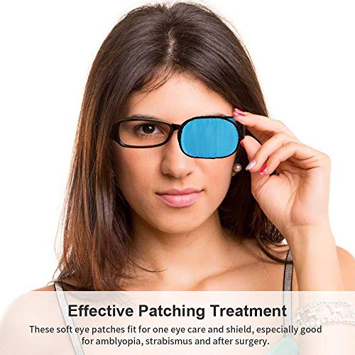 eZAKKA Eye Patches for Adults Kids Eye Patch for Glasses Silk Patch for