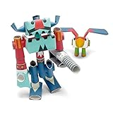 PIPEROID Captain Drill & Repeat Paper Craft Robot kit from Japan - Pirate & His Partner (Old Package)