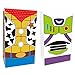 24 pcs Toy Inspired Story Birthday Party Supplies Favor Goodie Gift Bags, Including Woody and Buzz Lightyear 2 Patterns for Kids Birthday Party Decorations