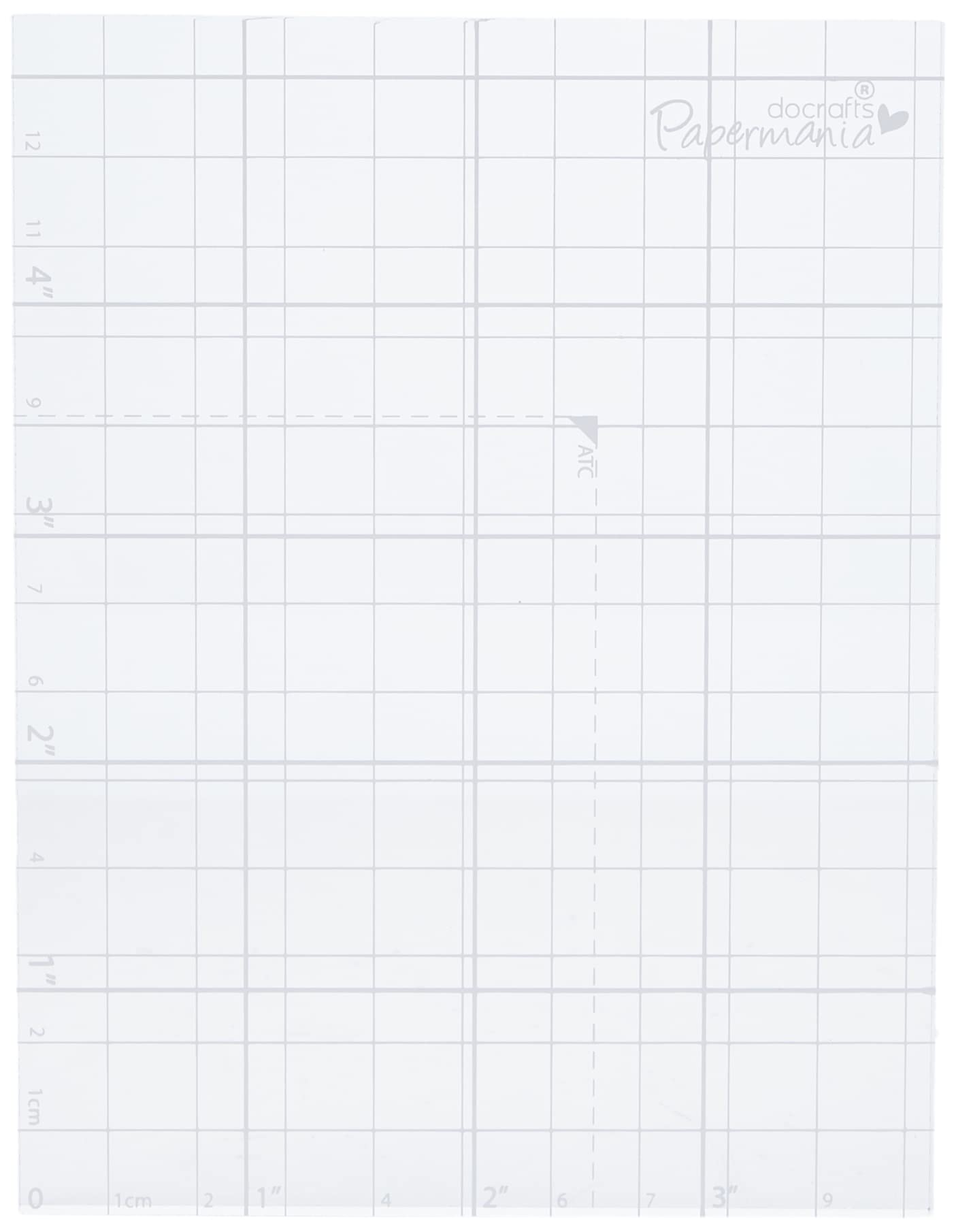 Papermania 4 x 5.25-inch Stamp Block, Transparent