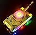 WolVol Bump & Go Action Electric Military Tank Fighter Toy with Lights and Sounds
