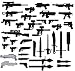 BrickArms Exclusive 2 to 4 Inch Scale Figure Style Mega Weapons Pack Version ...