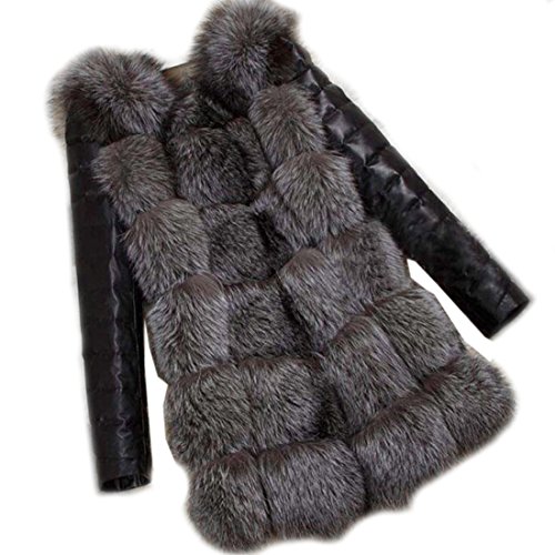 2016 new faux fur coat women winter jacket women warm fur vest (S) 2016 new faux fur coat women winter jacket women warm fur vest (S)