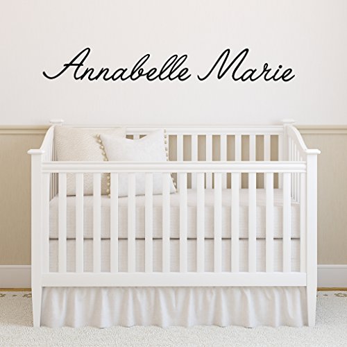 Fancy Cursive Single Personalized Custom Name Vinyl Wall Art Decal Sticker 50