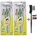 *Authentic Genuine* Tinkle Eyebrow Razor (6 pcs) + COTU (R) Eyebrow Brush (1 pcs)