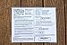 YARD FARKLE SCORE CARDS with Rules on the back- Laminated Farkle Score Card, Reusable Score Card, Size- 8.5