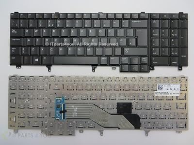 Dell UK Keyboard 2PJKW for Latitude E6520 E5520 Precision M4600 M6600 New