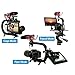 Cam Caddie Scorpion EX Video Camera Stabilizing Handle Kit with Included Smartphone and GoPro Compatible Mounts - Professional Bundle - Black