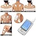INLIFE TENS Unit EMS Unit Electronic Pulse Massager Rechargeable 2-in-1 with 8 Pads for Pain Management