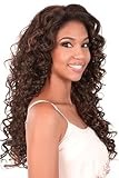 L. LUCY (Motown Tress) - Heat Resistant Fiber Lace Front Wig (1B)
