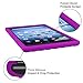 Fintie Silicone Case for Fire HD 10 (Previous 5th Generation - 2015 release ONLY) - [Honey Comb] Light Weight [Anti Slip] Shock Proof Kids Friendly Cover [NOT Fit All-New Fire HD 10 2017], Purple