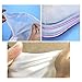 1 Pair Unisex Anti-Slip Rainy Shoes Cover Waterproof Reusable Zippered Shoe PVC Cover XXL-White